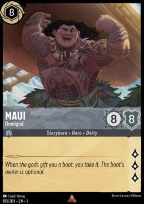 Maui - Demigod 1TFC-185 Rare Englisch