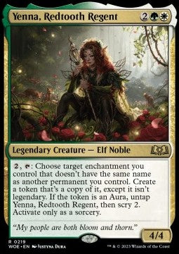Yenna, Rotzahn-Regentin WOE-219 Rare Deutsch