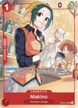 Makino (OP02-015) UP Uncommon Englisch