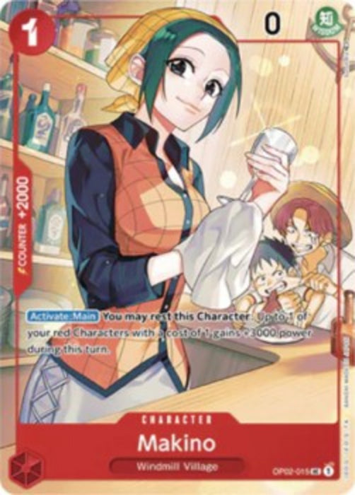 Makino (OP02-015) UP Uncommon Englisch