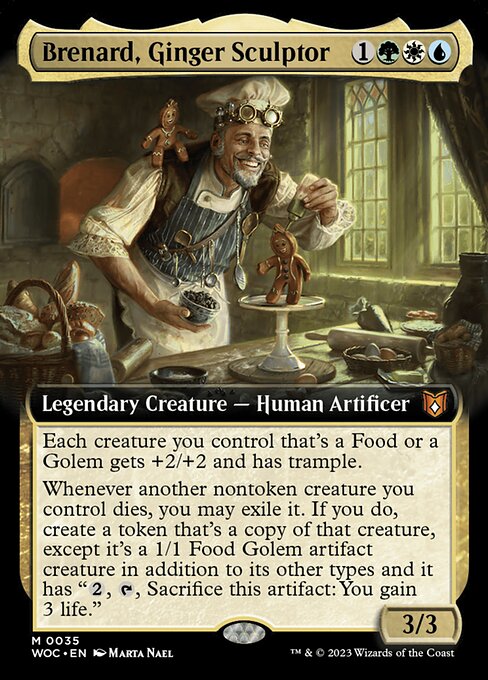 Magic: Brenard, Ginger Sculptor