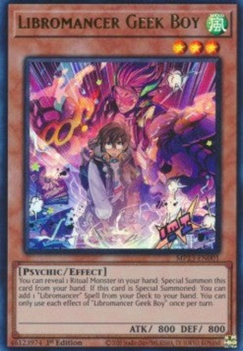 Libromancer Geek Boy MP23-EN001 Ultra Rare Englisch