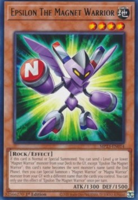 Epsilon The Magnet Warrior MP23-EN014 Rare Englisch