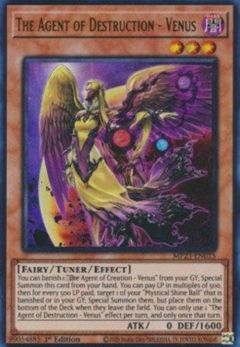 The Agent of Destruction - Venus MP23-EN015 Ultra Rare Englisch