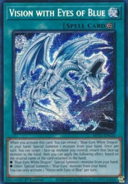 Vision with Eyes of Blue MP23-EN026 Secret Rare Englisch