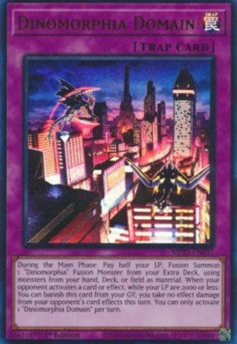 Dinomorphia Domain MP23-EN037 Ultra Rare Englisch