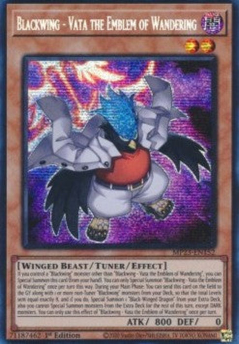 Blackwing - Vata the Emblem of Wandering MP23-EN152 Secret Rare Englisch