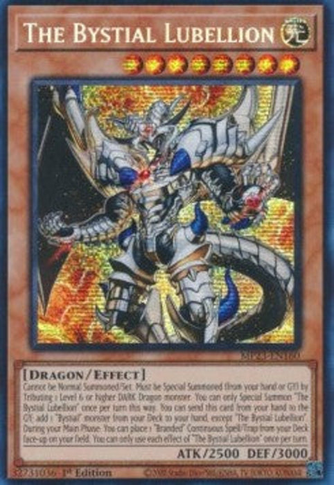 The Bystial Lubellion MP23-EN160 Secret Rare Englisch