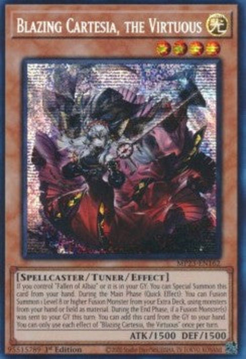 Blazing Cartesia, the Virtuous MP23-EN162 Secret Rare Englisch