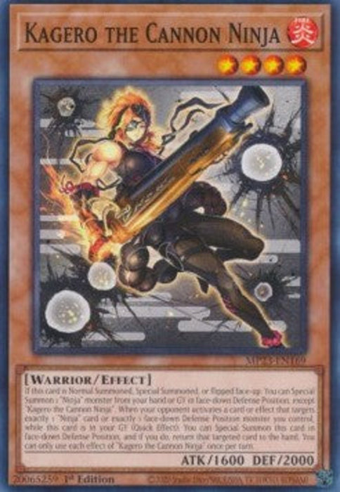 Kagero the Cannon Ninja MP23-EN169 Common Englisch