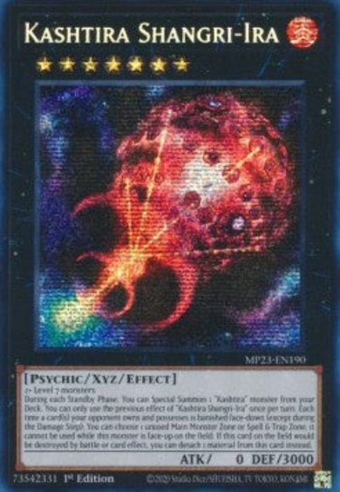 Kashtira Shangri-Ira MP23-EN190 Secret Rare Englisch