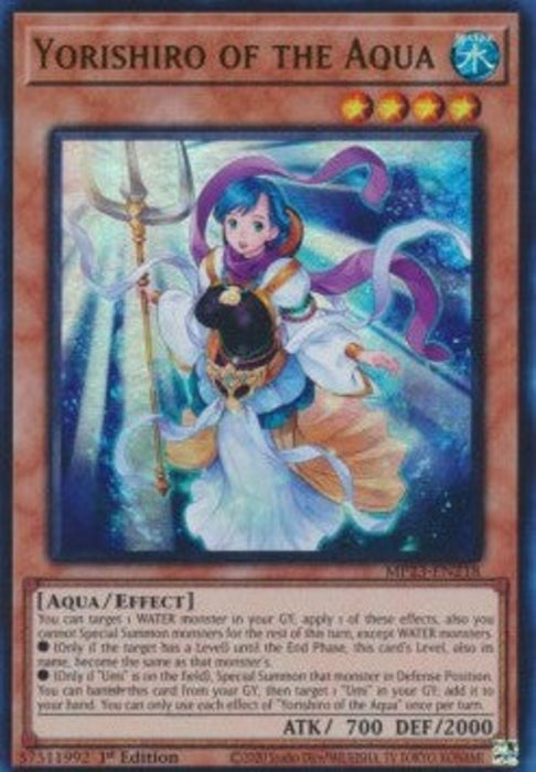 Yorishiro of the Aqua MP23-EN218 Ultra Rare Englisch