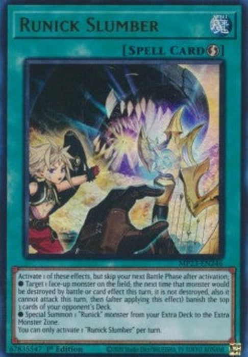 Runick Slumber MP23-EN246 Ultra Rare Englisch