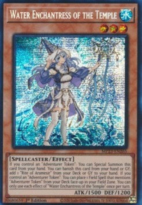 Water Enchantress of the Temple MP23-EN265 Secret Rare Englisch