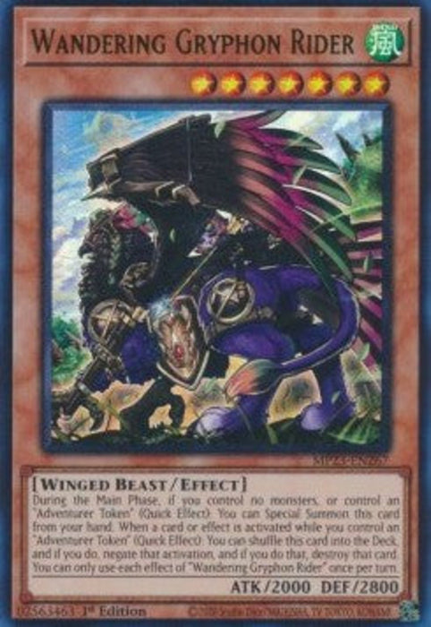 Wandering Gryphon Rider MP23-EN267 Ultra Rare Englisch