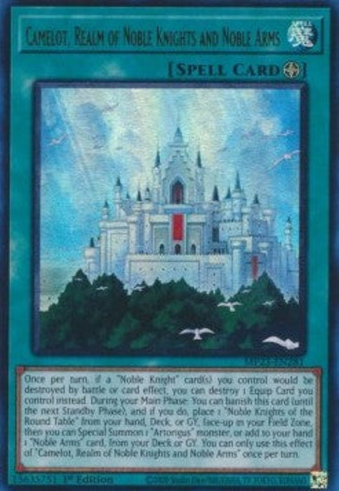 Camelot, Realm of Noble Knights and Noble Arms MP23-EN281 Ultra Rare Englisch