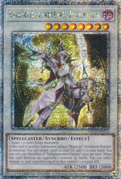 Enlightenment Paladin TN23-EN010 Quarter Century Secret Rare Englisch