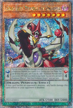 Odd-Eyes Pendulum Dragon TN23-EN011 Quarter Century Secret Rare Englisch