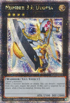 Number 39: Utopia TN23-EN013 Quarter Century Secret Rare Englisch
