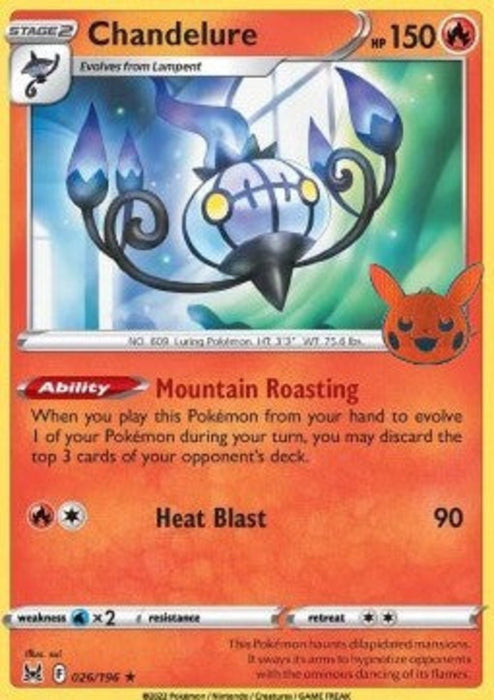 Chandelure BOO23-LOR 026 Promo Englisch