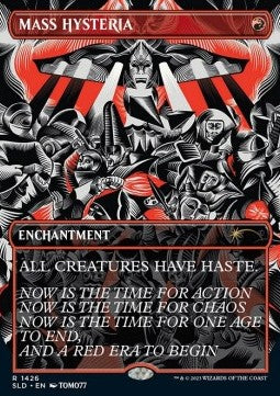 Mass Hysteria SLDF23-1426 Rare Englisch