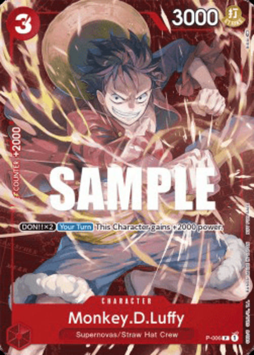 Monkey.D.Luffy (P-006) (V.3) P Promo Englisch