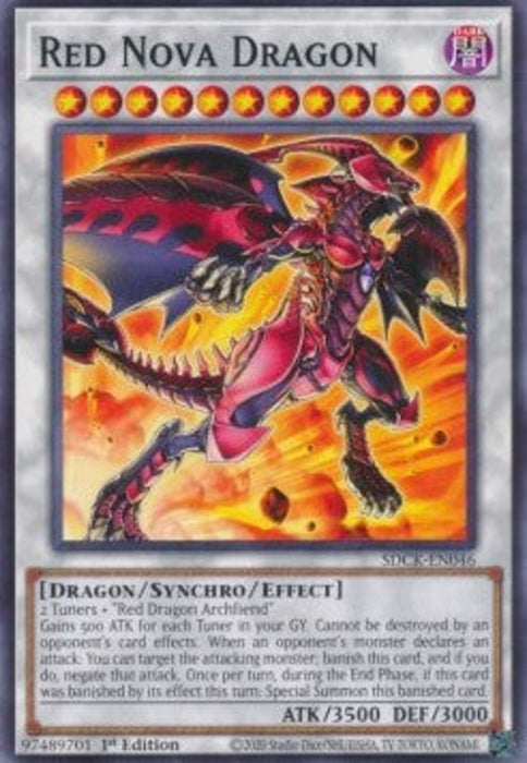 Red Nova Dragon SDCK-EN046 Common Englisch