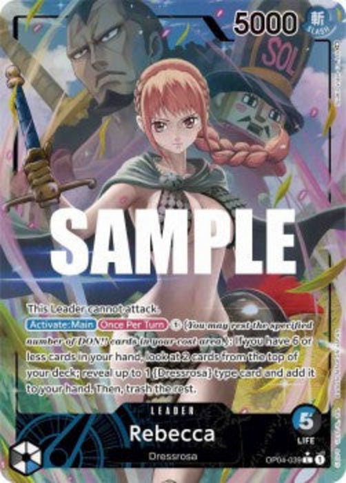 Rebecca (OP04-039) (V.2) OP04 Alternate Art Englisch