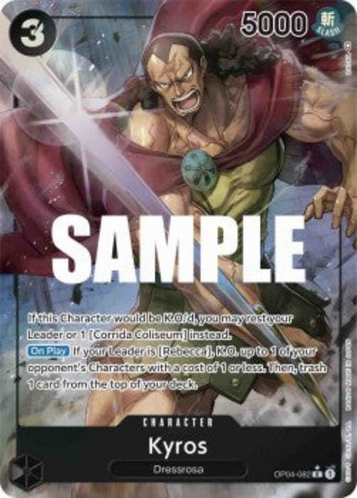 Kyros (OP04-082) (V.2) OP04 Alternate Art Englisch