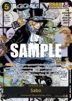 Sabo (OP04-083) (V.3) OP04 Manga Rare Englisch