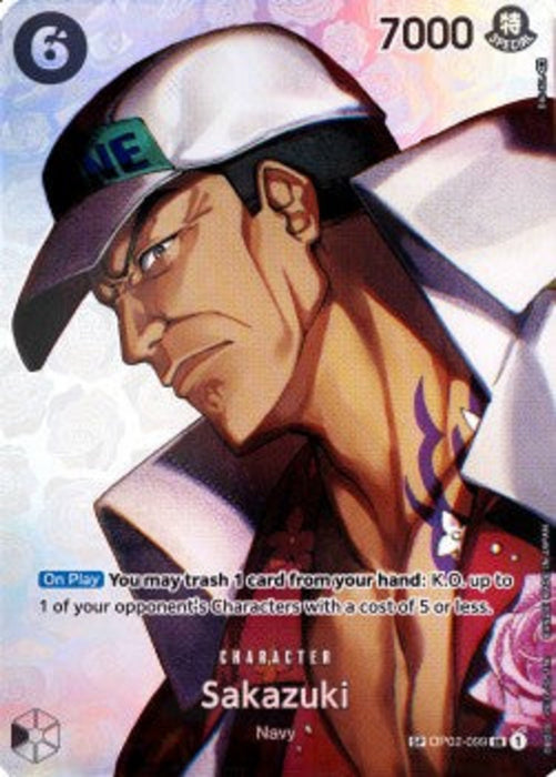 Sakazuki (OP02-099) OP04 Special Rare Englisch