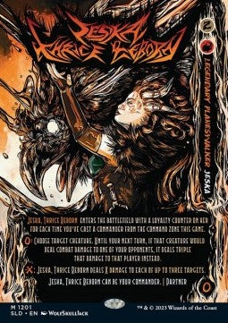 Jeska, Thrice Reborn SLDF23-1201 Mythic Englisch