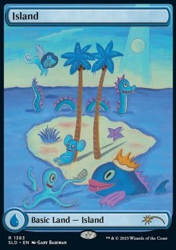 Island SLDF23-1383 Rare Englisch
