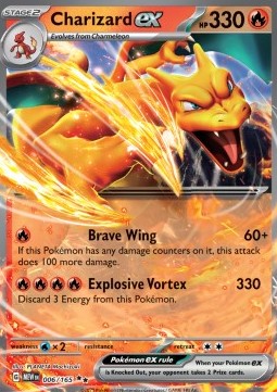 Charizard ex MEW-006 Double Rare Englisch