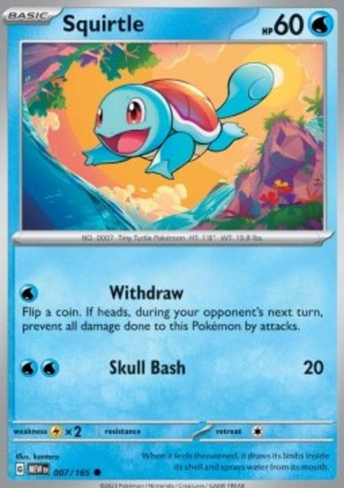 Squirtle MEW-007 Common Englisch