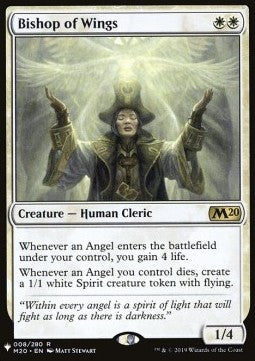 Bishop of Wings SLDACW- Rare Englisch