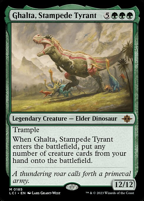 Ghalta, Stampede Tyrant LCI-185 Mythic Englisch