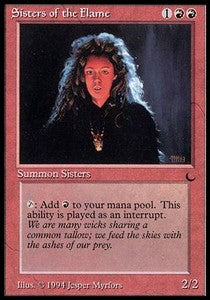 Sisters of the Flame DRK- Uncommon Englisch