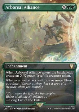 Arboreal Alliance (V.1) LTRH-497 Rare Englisch