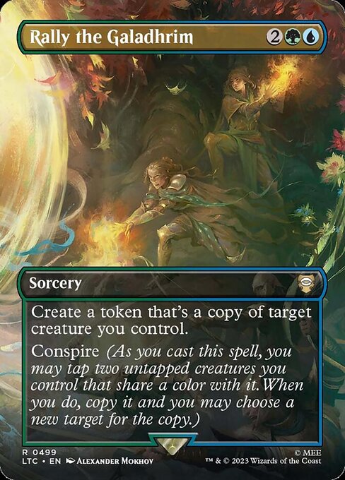 Rally the Galadhrim (V.1) LTRH-499 Rare Englisch
