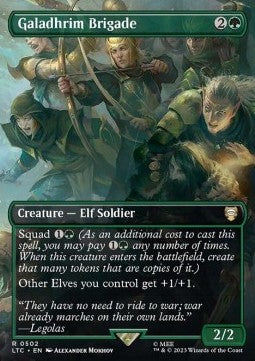 Galadhrim Brigade (V.1) LTRH-502 Rare Englisch