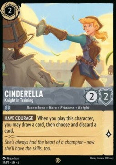 Cinderella - Knight in Training PR1-014 Promo Englisch