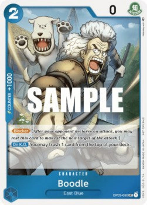 Boodle (OP03-050) UP Uncommon Englisch