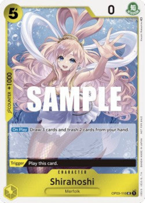 Shirahoshi (OP03-116) UP Uncommon Englisch