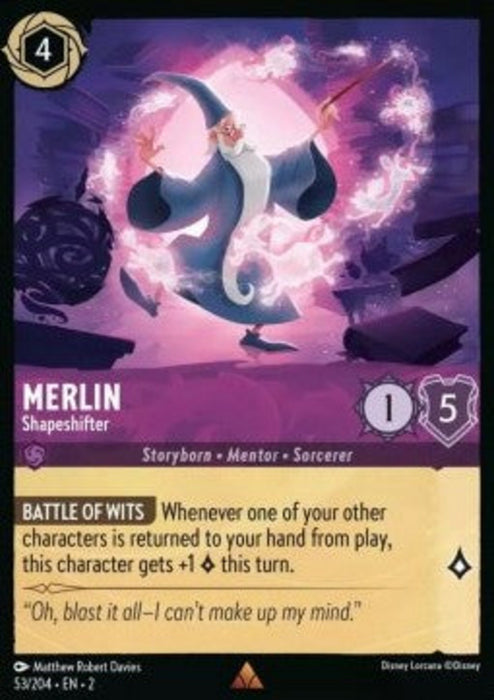 Merlin - Shapeshifter 2ROF-053 Rare Englisch