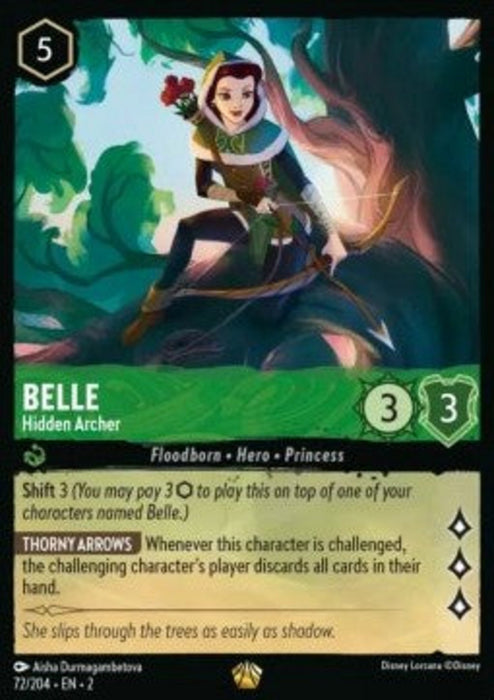 Belle - Hidden Archer 2ROF-072 Legendary Englisch