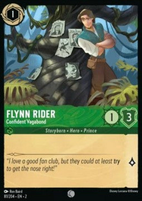 Flynn Rider - Confident Vagabond 2ROF-081 Common Englisch