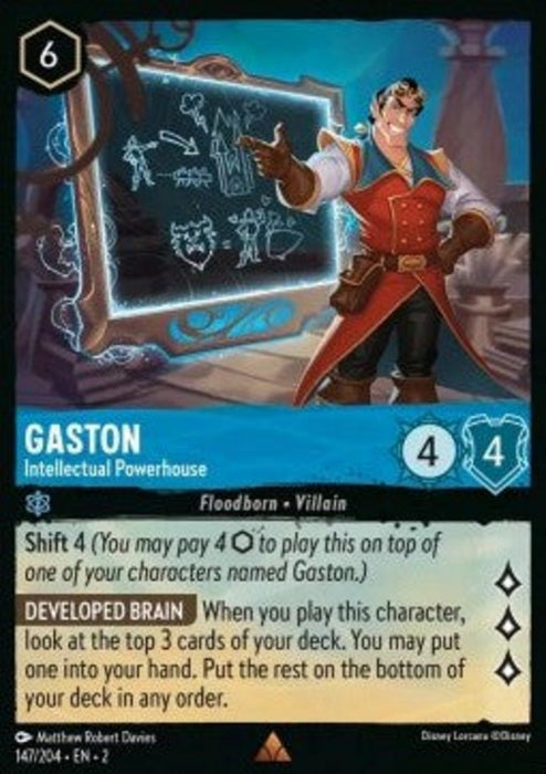 Gaston - Intellectual Powerhouse 2ROF-147 Rare Englisch