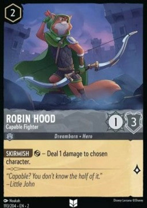 Robin Hood - Capable Fighter 2ROF-193 Uncommon Englisch