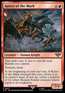 Riders of the Mark (V.1) LTRH-827 Rare Englisch